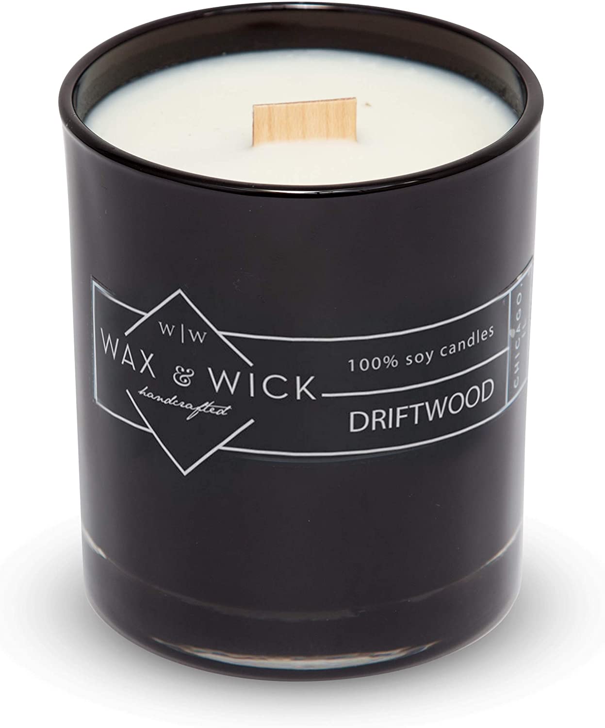 Scented Soy Candle: 100% Pure Soy Wax with Wood Double Wick