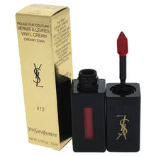 
                        
                          Load image into Gallery viewer, Yves Saint Laurent Vernis A Levres Vinyl Cream Lip Stain, 412 Rose Mix, 0.18 Ounce
                        
                      