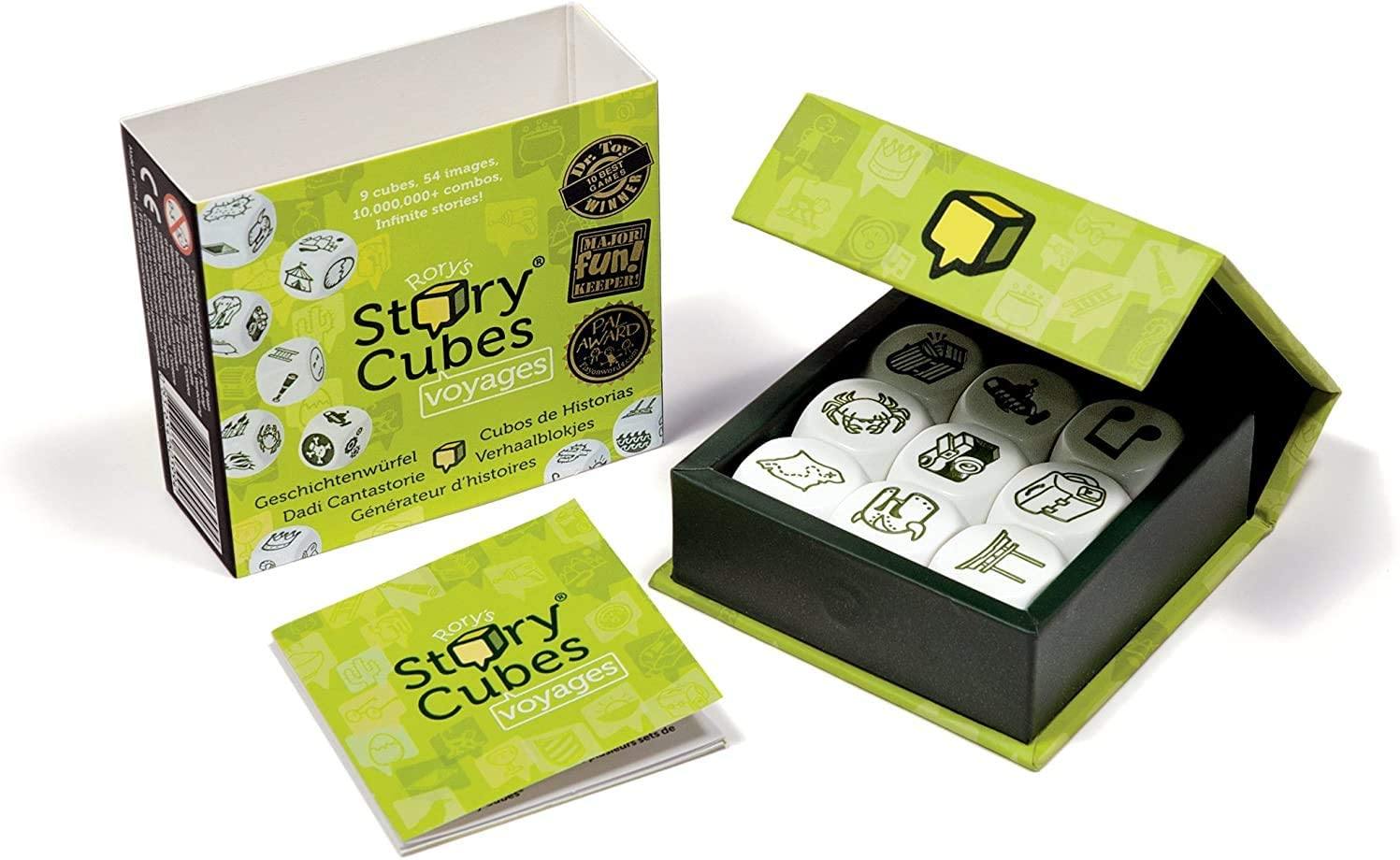 Asmodee The Creativity Hub Rory's Story Cubes Max Voyages - JOY2ESpree