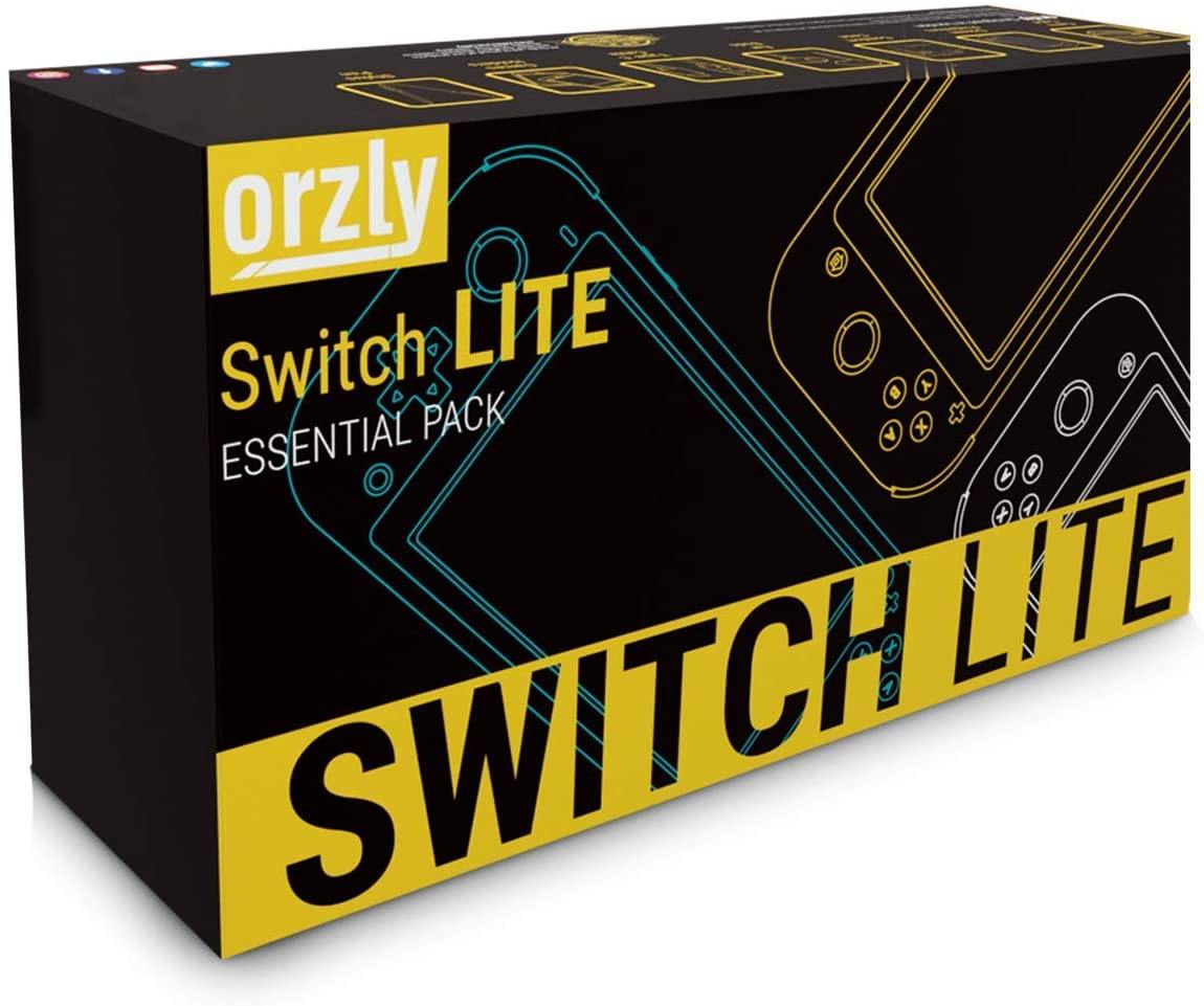 Orzly Accessories Bundle Compatible for use with Nintendo Switch Lite - JOY2ESpree