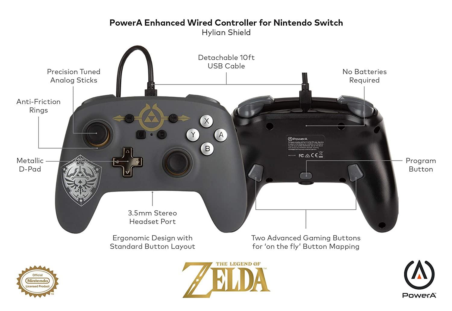 PowerA Enhanced Wired Controller for Nintendo Switch - JOY2ESpree