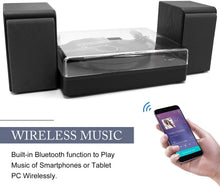 
                        
                          गैलरी व्यूवर में इमेज लोड करें, LP&amp;No.1 Bluetooth Record Player with USB Play and Recording - JOY2ESpree
                        
                      