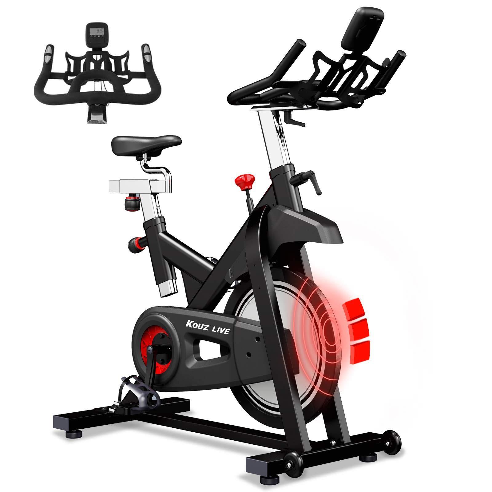 KOUZ LIVE Exercise Bikes Magnetic Resistance, Indoor Stationary Bikes for Home Workout - JOY2ESpree