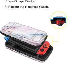 
                        
                          गैलरी व्यूवर में इमेज लोड करें, Fintie Carry Case for Nintendo Switch - [Shockproof] Hard Shell Protective Cover Travel Bag w/10 Game Card Slots - JOY2ESpree
                        
                      