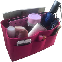 
                        
                          Load image into Gallery viewer, Felt Tote Bag Organizer Insert with Pockets, Handbag Purse Shaper, fits Neverfull, Speedy, Longchamp, etc.
                        
                      