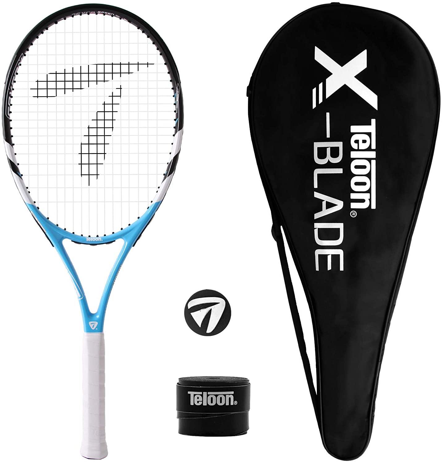 Teloon Recreational Adult Tennis Rackets-27 inch Tennis Racquet for Men and Women College Students Beginner Tennis Racket. - JOY2ESpree