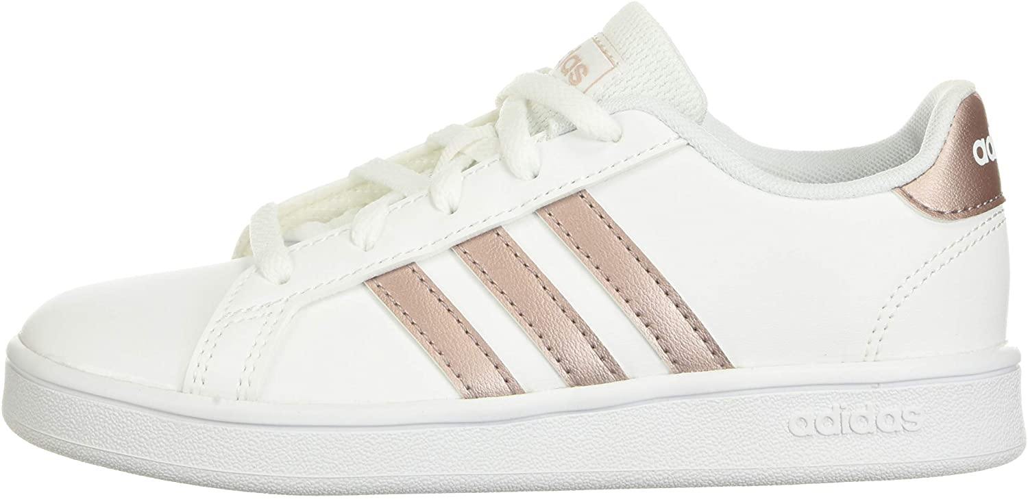 adidas Unisex-Child Grand Court Tennis Shoe