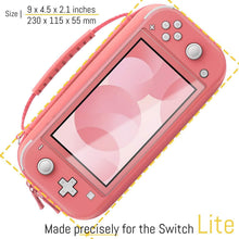 
                        
                          Cargar imagen en el visor de la galería, Orzly Case for Nintendo Switch Lite - Portable Travel Carry Case with Storage for Switch Lite Games &amp; Accessories [Turquoise Blue Edition] - JOY2ESpree
                        
                      