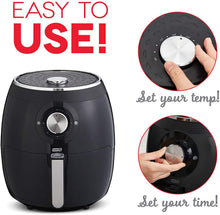 
                        
                          Load image into Gallery viewer, Dash DFAF455GBAQ01 Deluxe Electric Air Fryer + Oven Cooker with Temperature Control
                        
                      