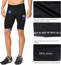 
                        
                          Load image into Gallery viewer, BALEAF Men's Bike Shorts Padded Cycling Bicycle Road Bike Tights Biker Pockets UPF 50+
                        
                      