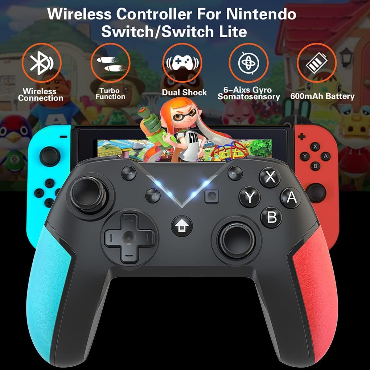 Wireless Controller for Switch,Usergaing Pro Controller for Nintendo Switch/Lite,Remote Game Controller fit Switch Lite/PS3/PC/Android - JOY2ESpree