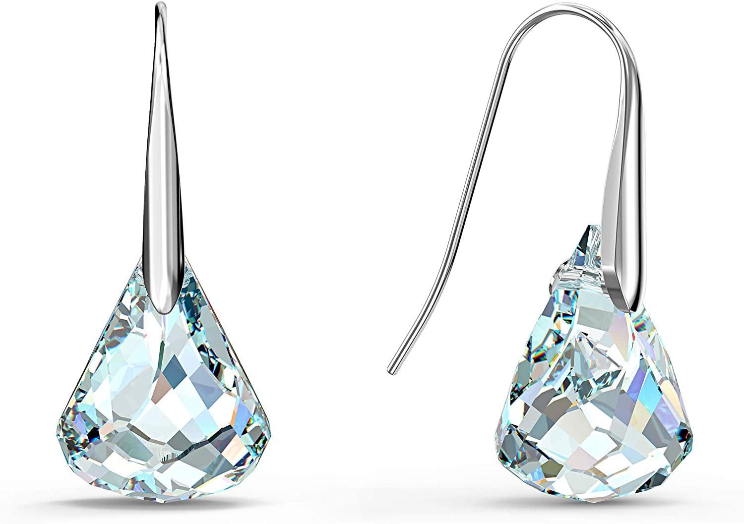 SWAROVSKI Women's Spirit Necklace & Earrings Clear White Brilliant Faceted Crystal Jewelry Collection - JOY2ESpree