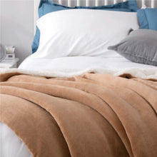 
                        
                          Load image into Gallery viewer, Bedsure Sherpa Fleece Blanket Throw Size Navy Lightweight Super Soft Cozy Luxury Bed Blanket Microfiber
                        
                      