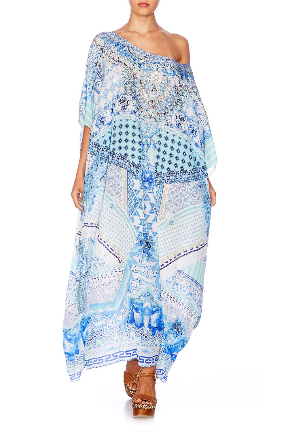 Camilla Day Dreamer Round Neck Kaftan, ONE Size