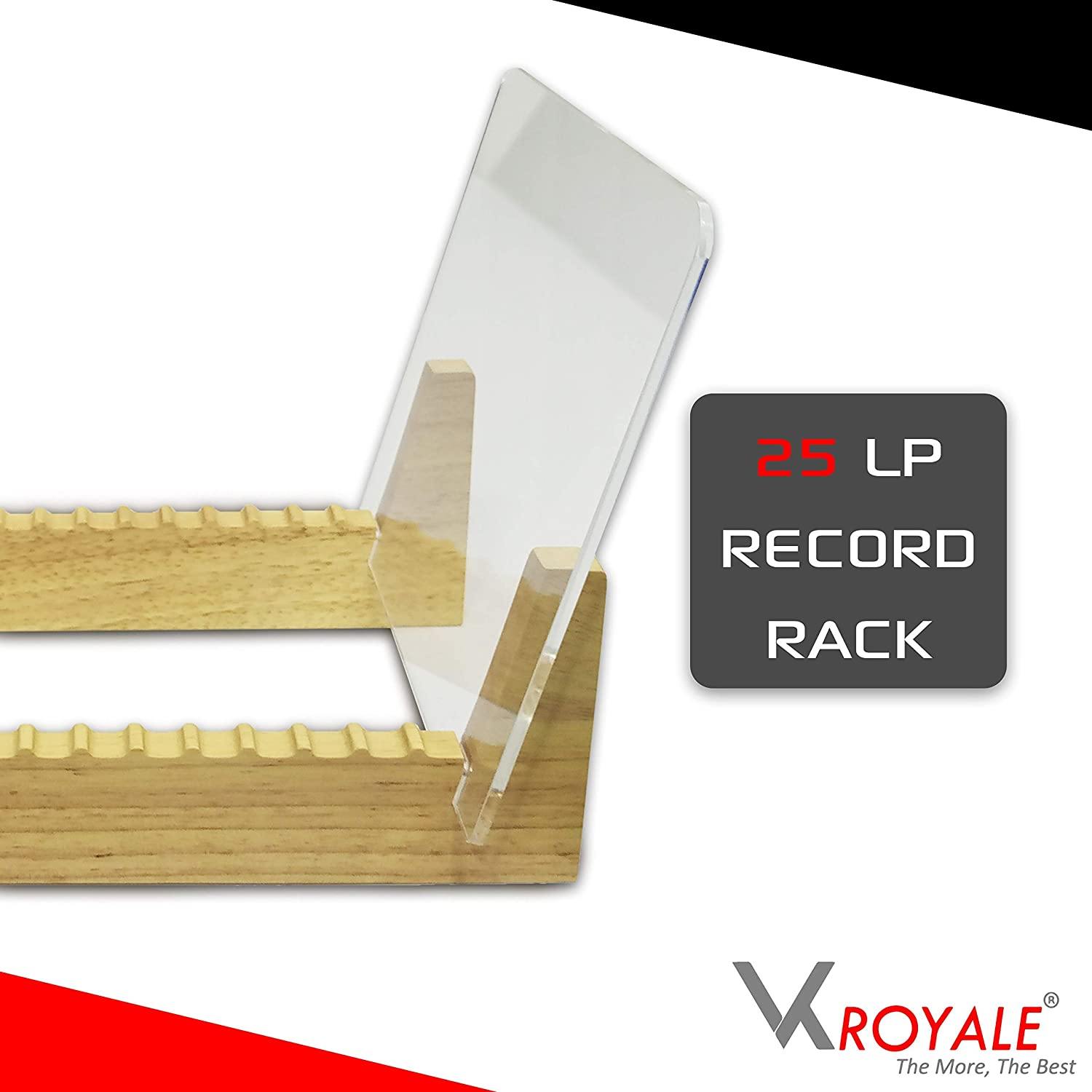 VK Royale - Vinyl Records Storage Holder Display Stand - JOY2ESpree
