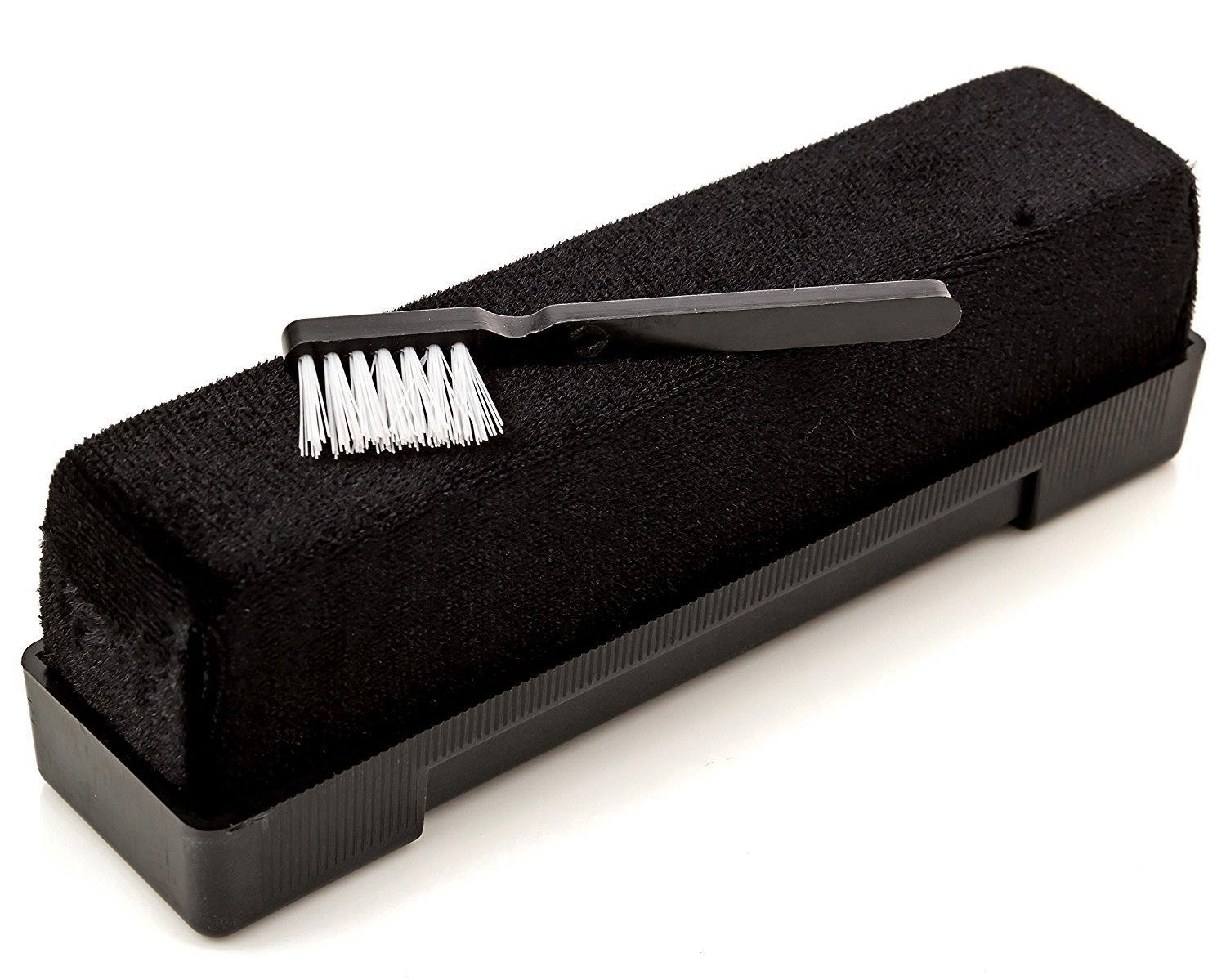 Record Cleaning Velvet Brush - with Anti Static Solution Fluid and Stylus Cleaner by Record-Happy. - JOY2ESpree