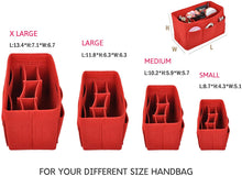 
                        
                          Load image into Gallery viewer, Vercord Felt Purse Organizer Handbag Insert Liner Shaper Bag in Bags for Speedy Neverfull Tote
                        
                      
