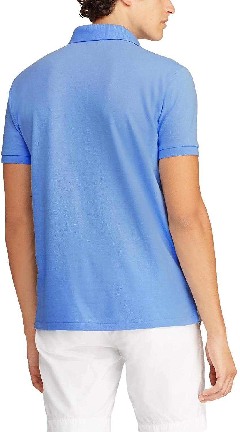 Polo RL Men's Custom Slim Fit Mesh Pony Shirt