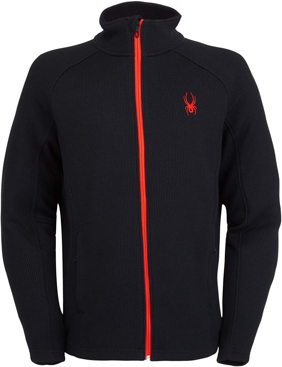 Spyder Active Sports Men's Constant Full Zip Mid-Weight Mock Neck Sweater