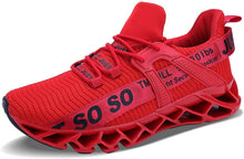 
                        
                          画像をギャラリービューアに読み込む, JSLEAP Mens Running Shoes Walking Non Slip Blade Type Sneakers
                        
                      