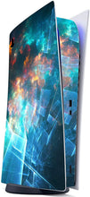 
                        
                          Load image into Gallery viewer, PlayVital Blue Nebula Full Set Skin Decal for PS5 Console Digital Edition - JOY2ESpree
                        
                      