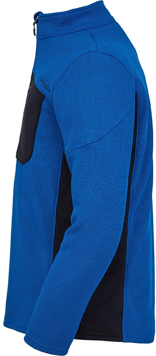 Spyder Active Sports Men's Bandit Half Zip Mid-Layer Jacket