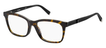 
                        
                          画像をギャラリービューアに読み込む, Max Mara Max Mara 1274 0KVX Dark Havana Black Eyeglasses
                        
                      