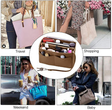 
                        
                          將圖片載入圖庫檢視器 Purse Organizer Insert, Felt Bag organizer with zipper, Handbag &amp; Tote Shaper, For Speedy Neverfull Tote, 5 Sizes
                        
                      