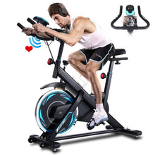 
                        
                          画像をギャラリービューアに読み込む, FUNMILY Indoor Exercise Bike Stationary, Cycling Bike-Belt Drive - JOY2ESpree
                        
                      