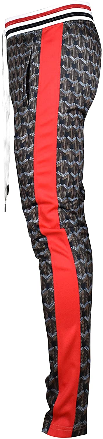 Screenshotbrand Mens Hip Hop Premium Slim Fit Track Pants