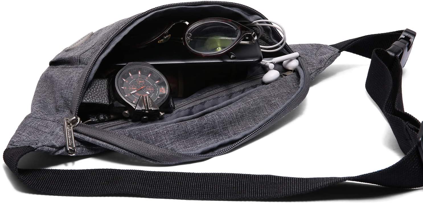 Entchin Fanny Pack for Hiking, Running and Travel
