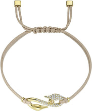
                        
                          Load image into Gallery viewer, SWAROVSKI Women's Power Collection S Hook Swan Cord Band Crystal Bracelet Collection - JOY2ESpree
                        
                      