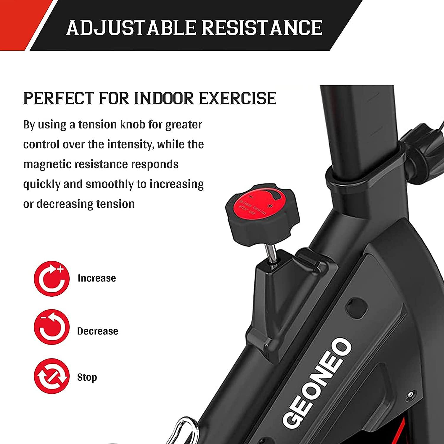 LABODI Exercise Bike, Stationary Indoor Cycling Bike, Cycle Bike for Home Cardio Gym - JOY2ESpree