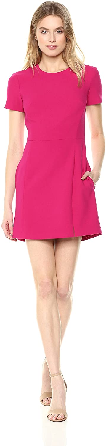 French Connection Women's Whisper Light Stretch Solid Mini Dress