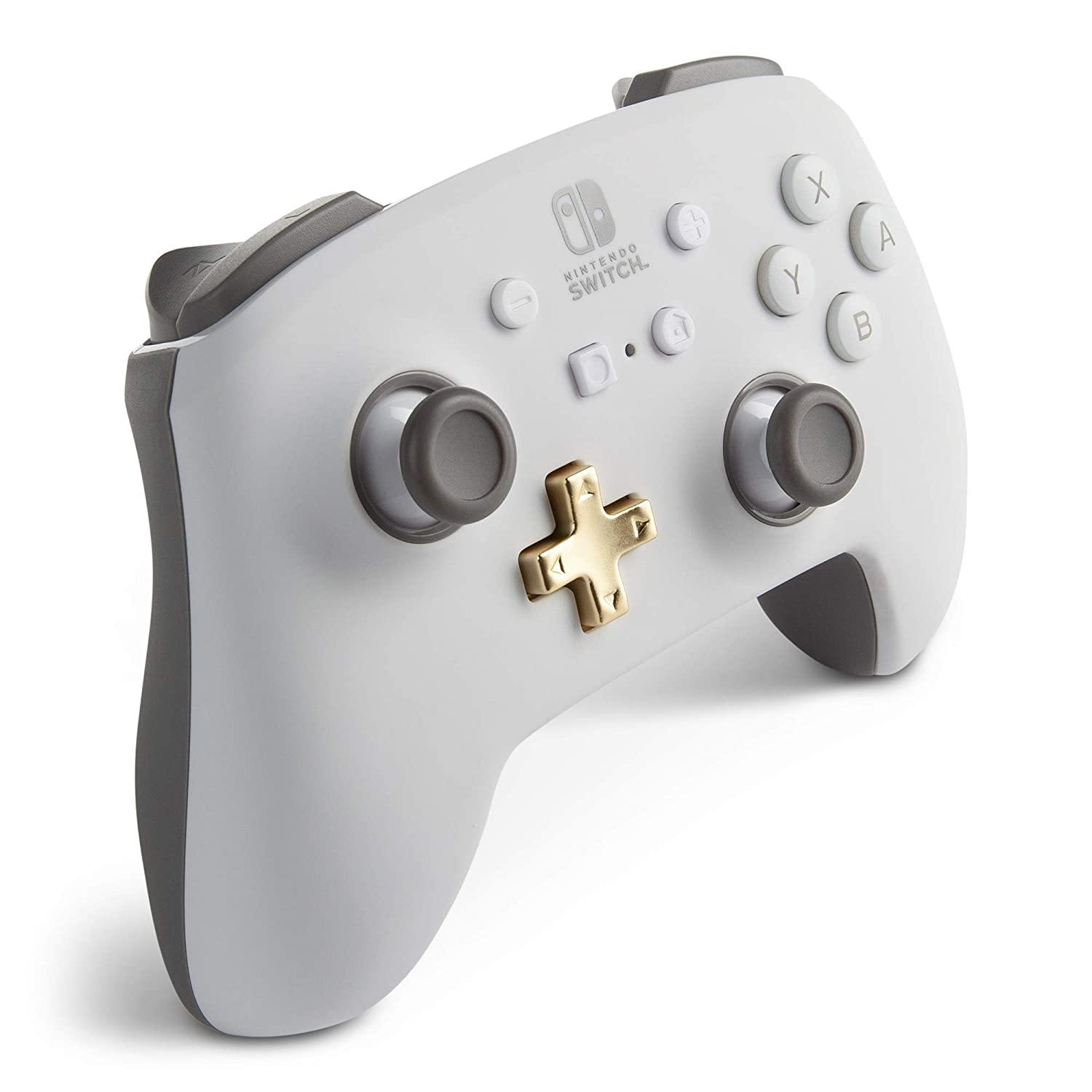 PowerA Enhanced Wireless Controller for Nintendo Switch - White - JOY2ESpree