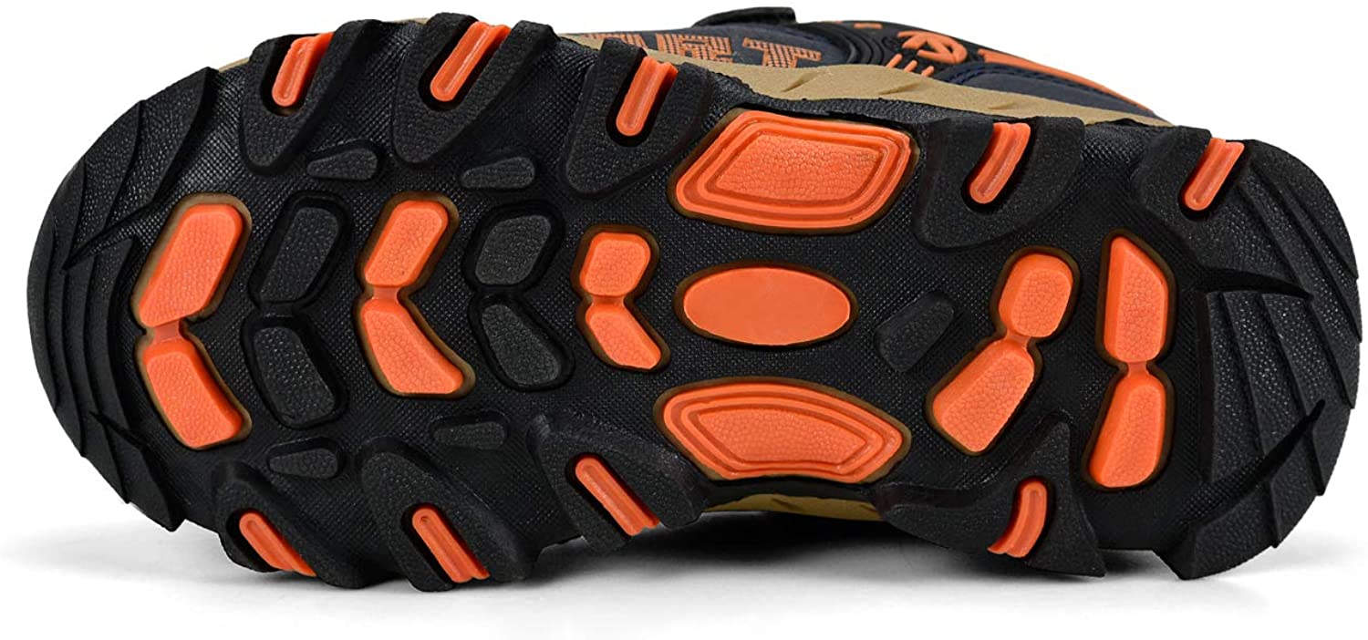 Biacolum Boys Girls Shoes Outdoor Hiking Waterproof Kids Sneaker