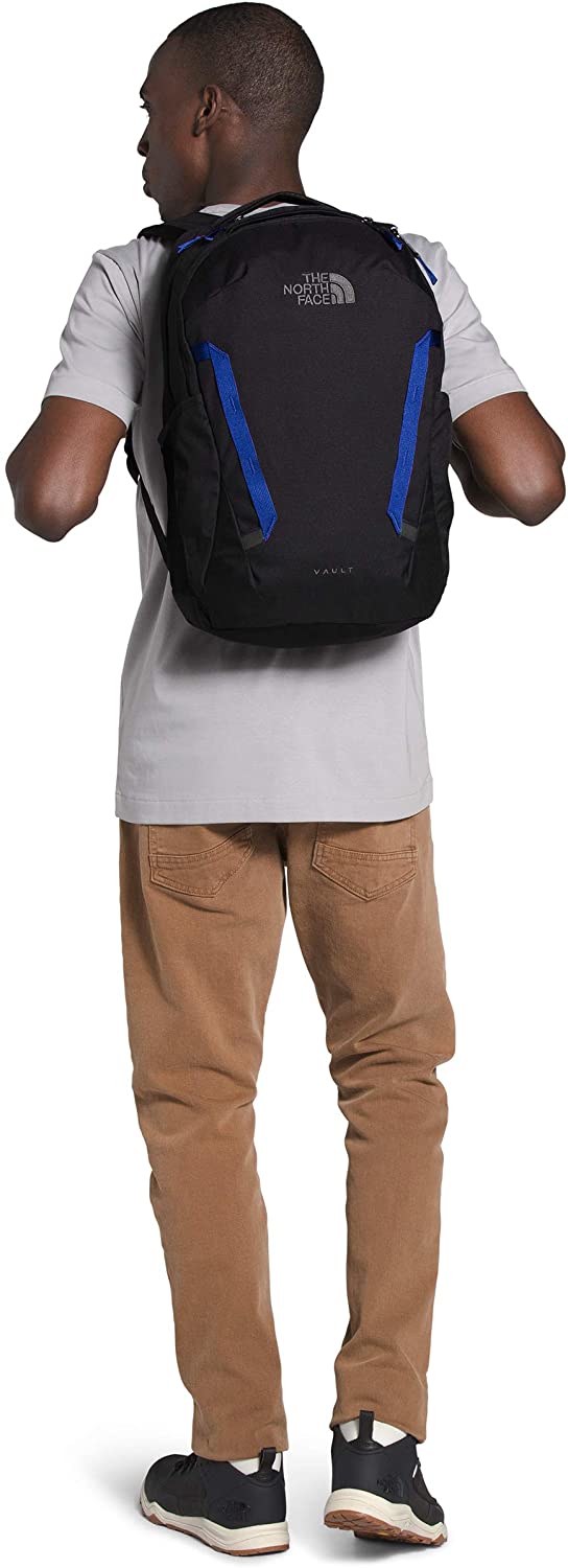 The North Face Vault Backpack, Moab Khaki/Asphalt Grey, One Size