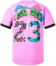 
                        
                          Muat gambar ke penampil Galeri, MOLPE 90s Hip Hop Clothing for Men and Women, Unisex Bel Air 23 Baseball Jersey, Mens Printed Urban Shirts for Party
                        
                      