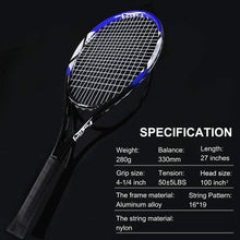 
                        
                          Muat gambar ke penampil Galeri, Fostoy Adult Recreational Tennis Racket, 27 inch Tennis Racquet with Carry Bag, Professional Tennis Racket, Good Control Grip, Vibration Dampe - JOY2ESpree
                        
                      
