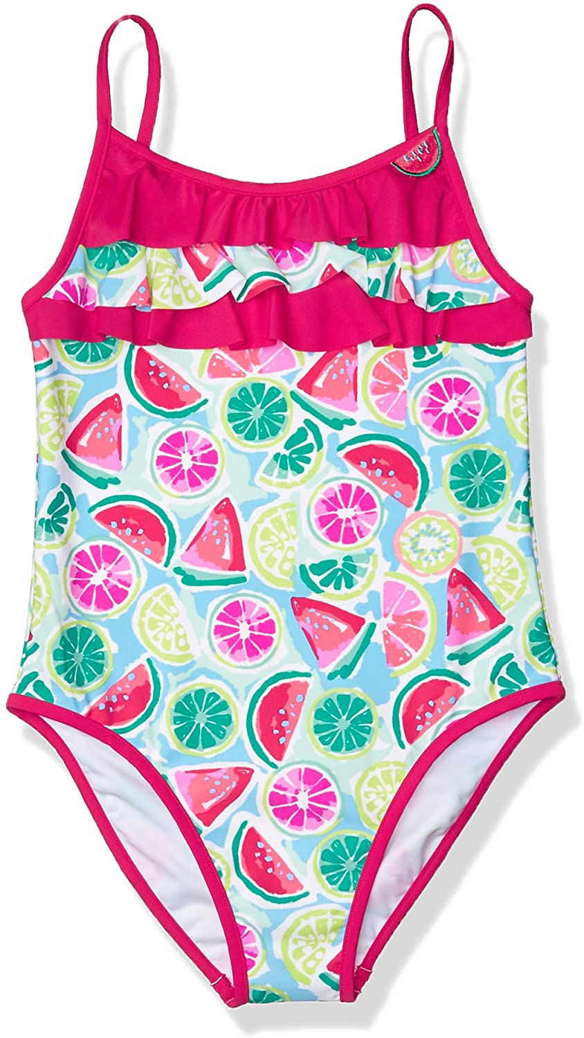 Tommy Bahama Girls' One-Piece Swimsuit Bathing Suit