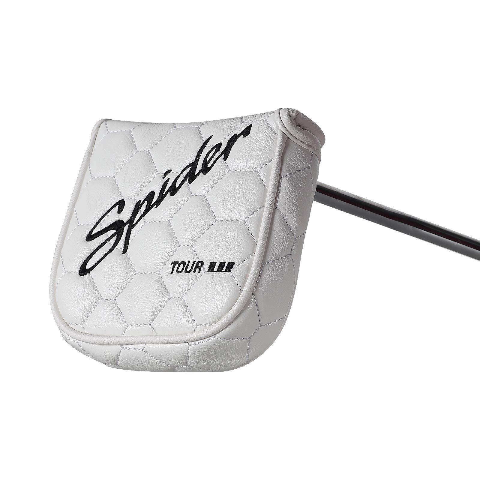 mytag Golf Heel Shafted Mallet Putter Headcover Strong Magnetic Closure for Taylormade Spider Tour - JOY2ESpree