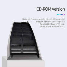 
                        
                          Muat gambar ke penampil Galeri, Vertical Stand Holder for PS5 Digital Edition, Stand Cooler for Sony Playstation 5 DE Console with Built-in Air Vents and Non-Slip Feet - JOY2ESpree
                        
                      