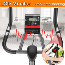 
                        
                          Cargar imagen en el visor de la galería, HEKA Indoor Exercise Cycling Bike Stationary, 35lbs Flywheel Magnetic Resistance, LCD Monitor Workout Fitness Bike, Load Capacity 400lbs - JOY2ESpree
                        
                      