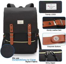 
                        
                          Muat gambar ke penampil Galeri, Modoker Vintage Laptop Backpack for Women Men,School College Backpack
                        
                      
