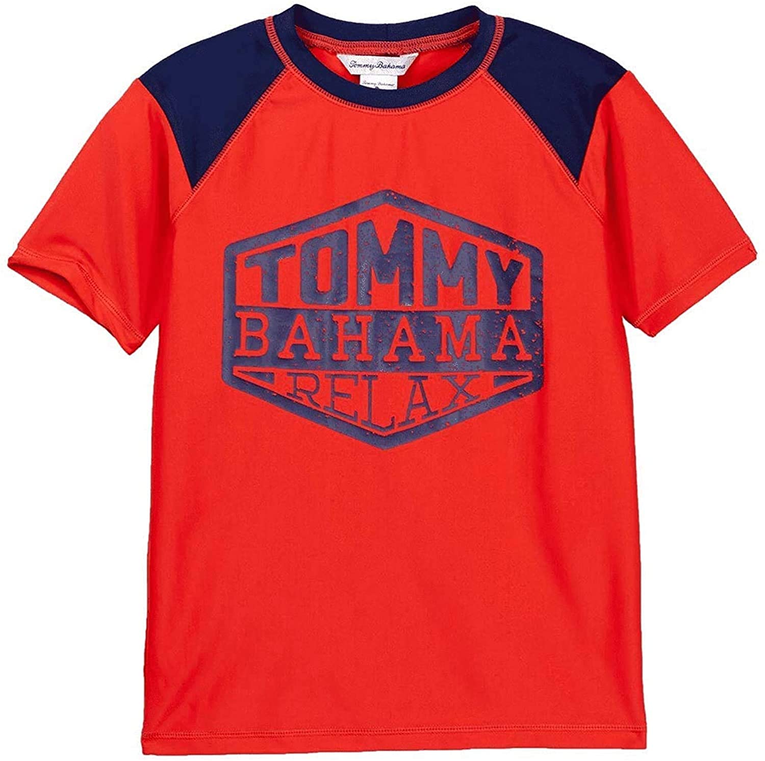 Tommy Bahama Boys' Rashguard Top Swim Shirt