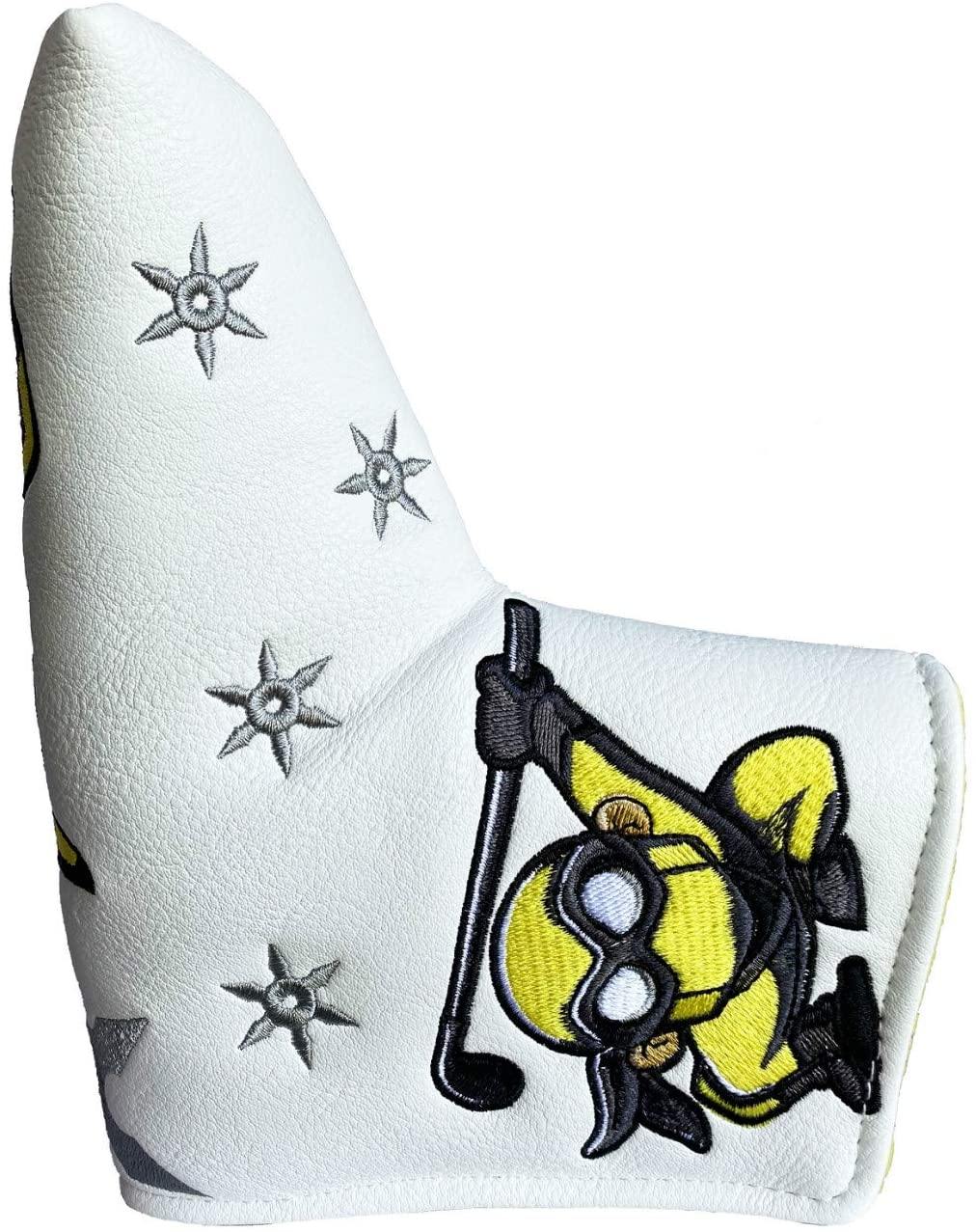 Yopral Golf Blade Putter Cover Green Headcover for Golf Clubs - JOY2ESpree