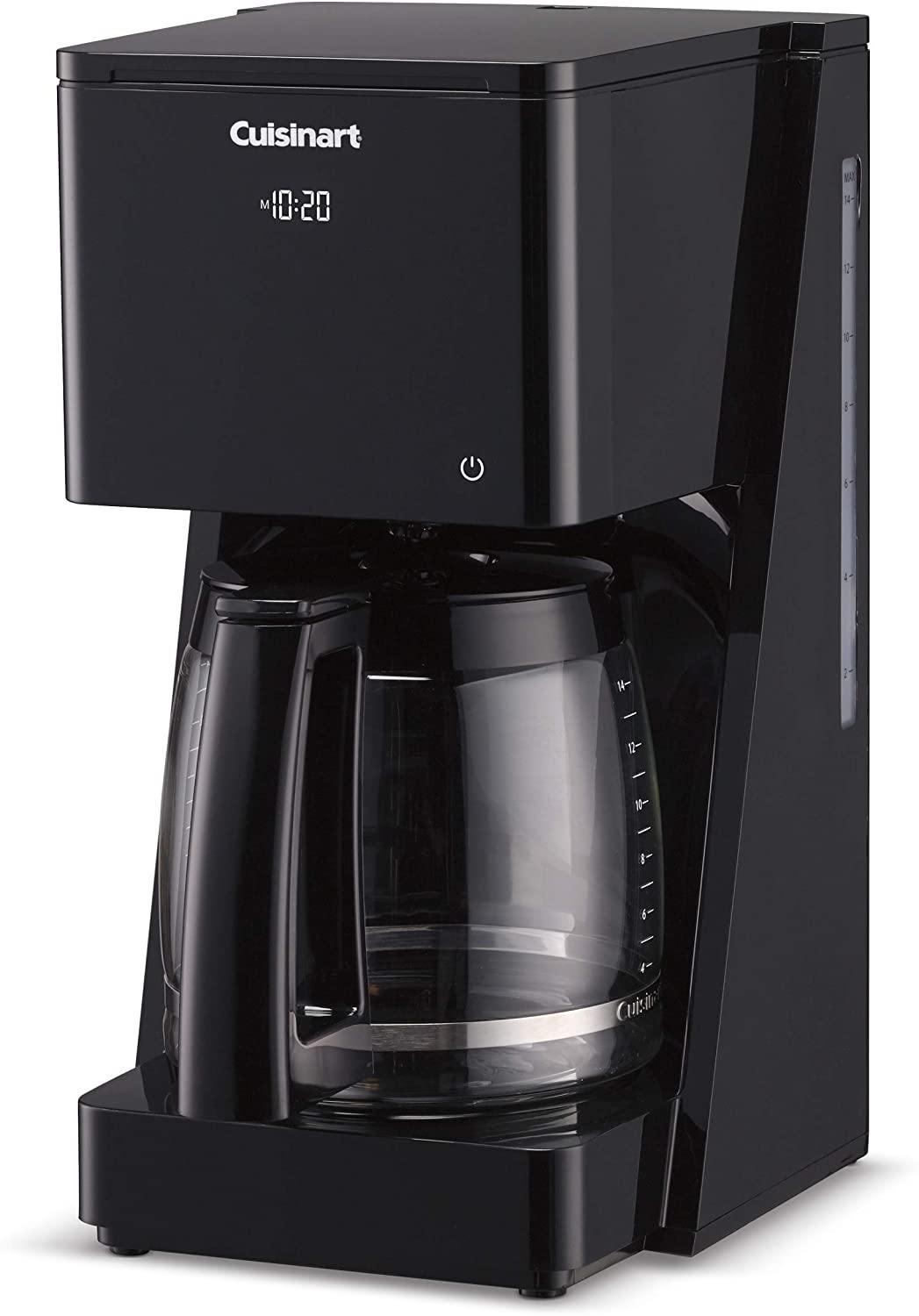 Cuisinart DCC-T20 14-Cup Programmable Coffeemaker Touchscreen, Black - JOY2ESpree