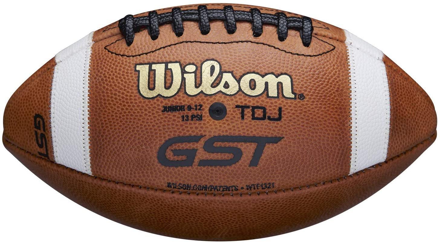 Wilson GST Leather Game Football - JOY2ESpree