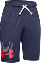 
                        
                          Load image into Gallery viewer, Under Armour Boys' Prototype Logo Shorts
                        
                      
