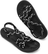 
                        
                          Muat gambar ke penampil Galeri, MEGNYA Women's Comfortable Walking Sandals with Arch Support Waterproof for Walking/Hiking/Travel/Wedding/Water Spot/Beach
                        
                      